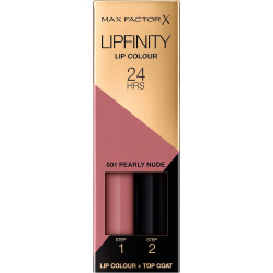 Max Factor Lipfinity Lipstick, 001 Pearly Nude