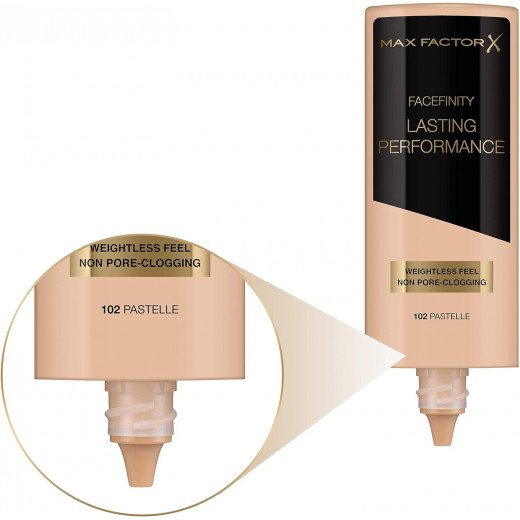 Max Factor Facefinity Lasting Performance Foundation 102 PASTELE