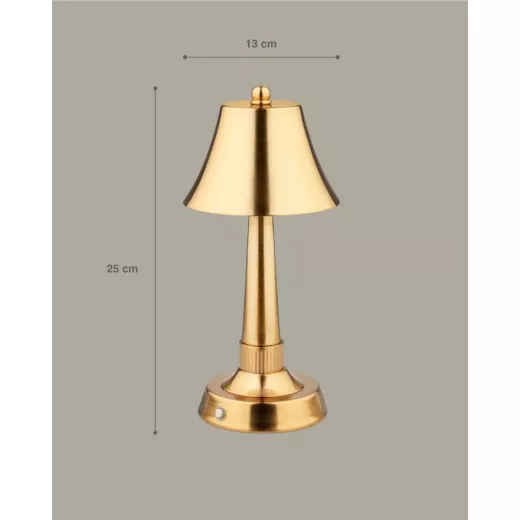 Madame Coco Valerie Lampshade - Gold