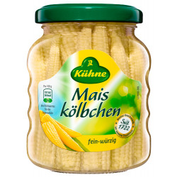 Kuhne Baby corn cobs 180 GM