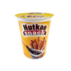 Nutkao Chocolate Hazelnut Snack with Breadsticks - 52 gm