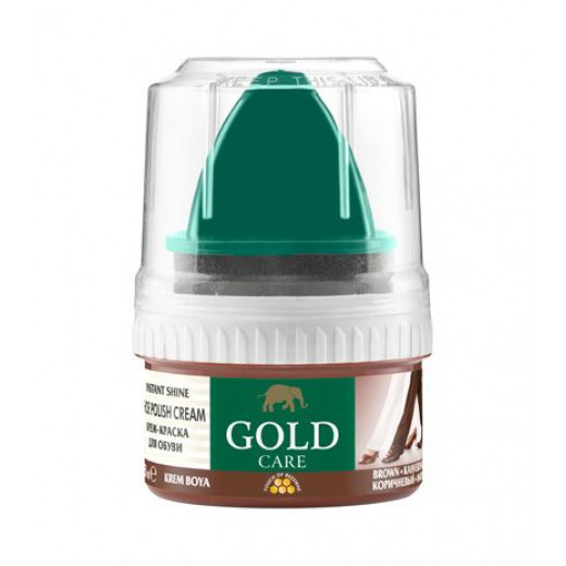 GoldCare Shoe Cream Brown 60 Ml