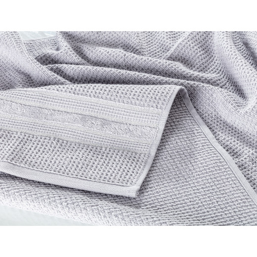 Madame Coco Jolie Face Towel, Gray, Luxury Collection