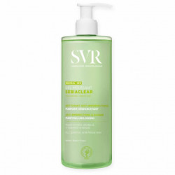 Svr Sebiaclear Gel Moussant Purifying and Exfoliating Cleanser, 400 Ml