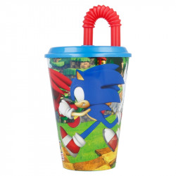 Stor Large Easy Tumbler 430 ML Sonic With Straw