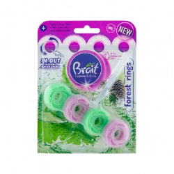 Brait toilet cube Hygiene&Fresh Forest Rings 40g