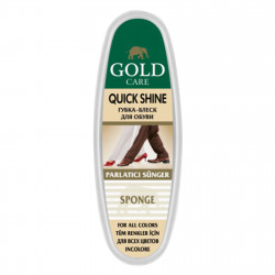 Goldcare Quick Sponge Shine Shoes Clear All Colors