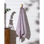 Madame Coco Gauthier Embroidered Face Towel Damson