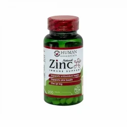 Human Essentials Zinc 50 mg 100 Tabs