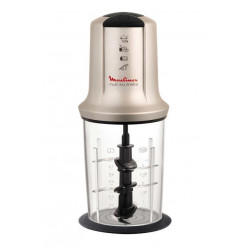 Moulinex AT718A electric food chopper 0.8 L 500 W Black, Silver