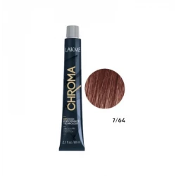 Lakme Chroma Copper Chestnut Medium Blonde Cream Hair Color 7/64