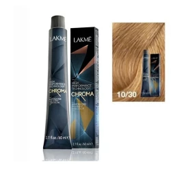 Lakme Chroma Gold Platinum Blonde Cream Hair Color 10/30