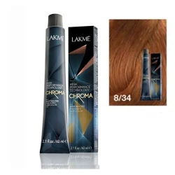 Lakme Chroma dye without ammonia light blonde gold copper No. 8/34