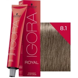 Schwarzkopf Igora Royal Hair Dye 8.1 Light Auburn Sandre 60 ml