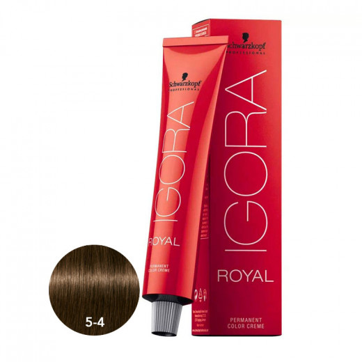 Schwarzkopf Igora Royal 5-4 Light Brown Beige 60ml