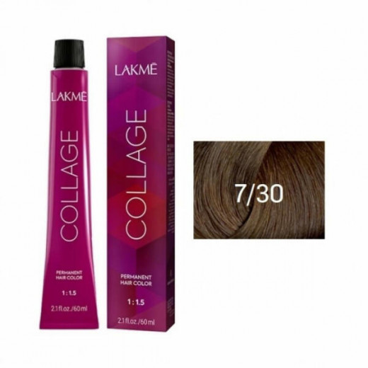 Lakme Collage Cream Gold Medium Blonde Hair Color 7/30