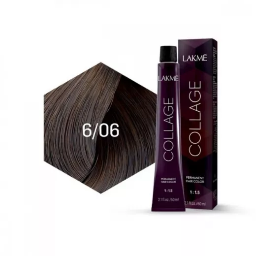 Lakme Collage Cream Warm Dark Blonde Hair Color 6/06