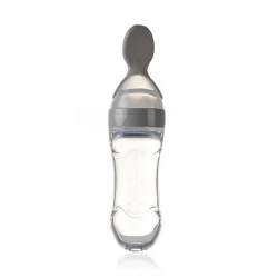 BabyJem Squeezing Bottle, Grey