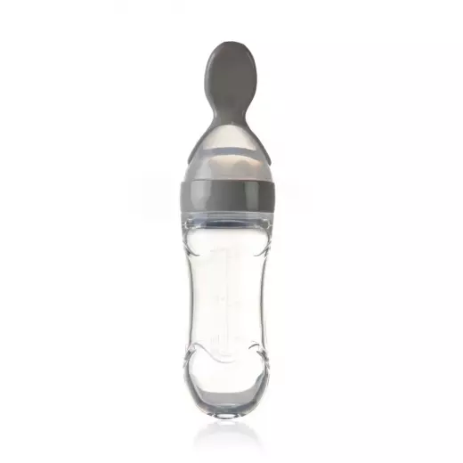 BabyJem Squeezing Bottle, Grey