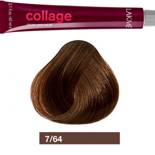 Lakme Collage Cream Copper Chestnut Medium Blonde Hair Color 7/64