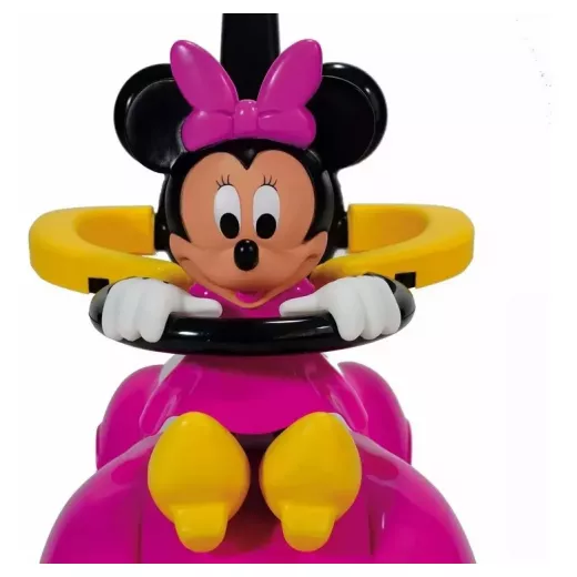 Push Car With Hand, Minnie Mouse, Pink