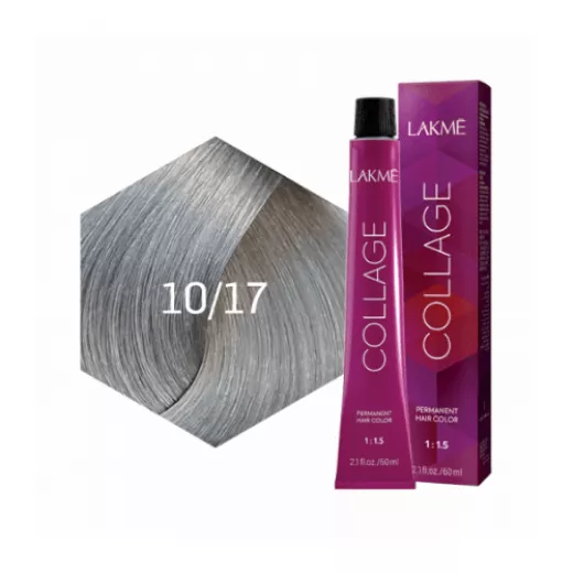 Lakme Collage Hair Dye - ash platinum blonde - 10/17