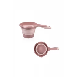 Babyjem foldable baby bath scoop pink