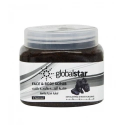 Global Star Charcoal Face & Body Scrub 500ml