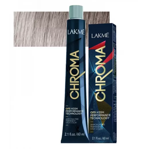 Lakme Chroma Cream Hair Color 10/17 Platinum Blonde