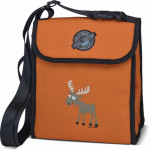 Carl Oscar Pack n' Snack™ - Cooler Backpack-Reindeer Orange Double Insulated Cooler Bag 5 Liters