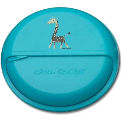 Carl Oscar SnackDISC™, Kids - Turquoise- Lunch boxes