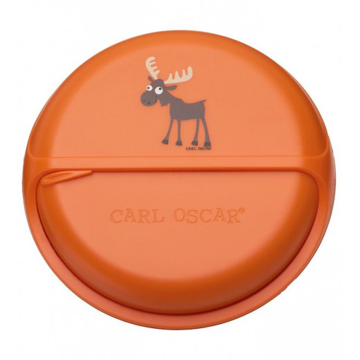 Carl Oscar SnackDISC™, Kids - Orange  Lunch boxes