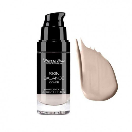 Pierre Rene Skin Balance Cover Cool Ivory Foundation No.19