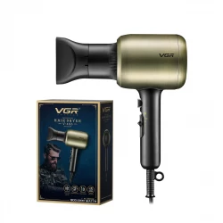 VGR Professional Hair Dryer Power 2200w Gold Color