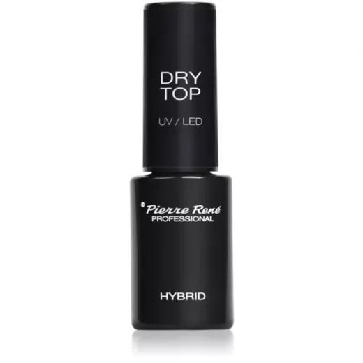 Pierre René Nails Hybrid Top Coat Varnish for Perfect Protection and Intense Shine 6ml