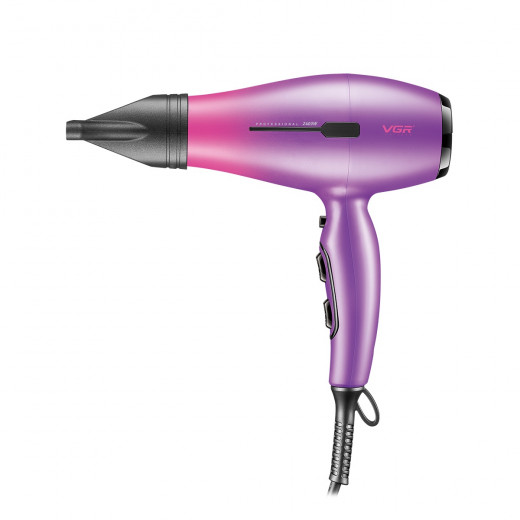 VGR Professional Hair Dryer, 2400 W Purple