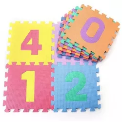 Eva Children's Play Mat with Numbers