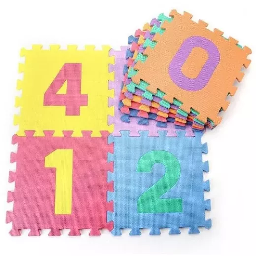 Eva Children's Play Mat with Numbers