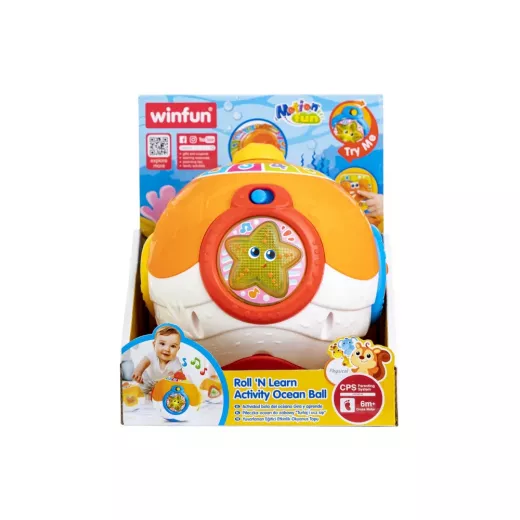 Winfun Roll 'N Learn Activity Ocean Ball