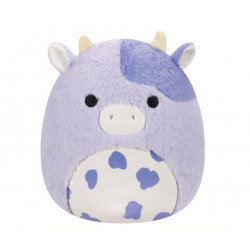 Squishmallows 12" Stackable Fuzzamallow Bubba Spotted Cow