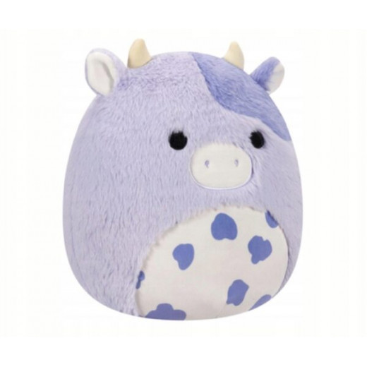 Squishmallows 12" Stackable Fuzzamallow Bubba Spotted Cow