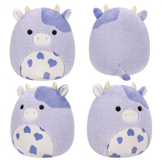 Squishmallows 12" Stackable Fuzzamallow Bubba Spotted Cow