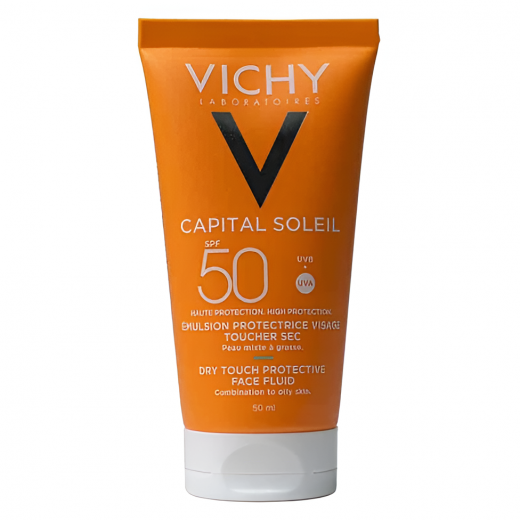 Vichy Capital Idéal Soleil Mattifying Face Fluid Dry Touch Spf 50, 50ml