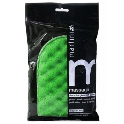 Martini Massage sponge glove double action