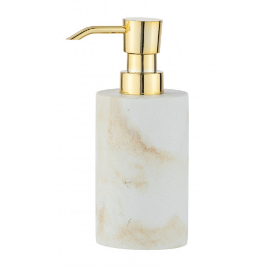 Wenko Liquid Soap Dispenser Odos White/Gold