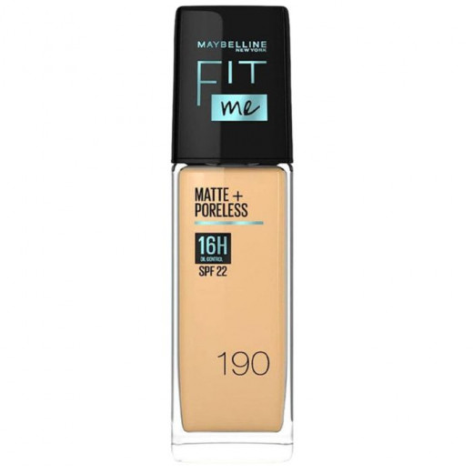 Maybelline Fit Me Matte + Pore less Liquid Foundation SPF 22 190