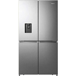 Hisense French Door Refrigerator 749 Liters Digital Control Silver Model RQ749N4ASU