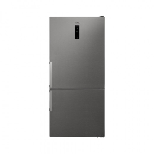 Vestel Bottom Mount Refrigerator, 564 Liter A+, Silver