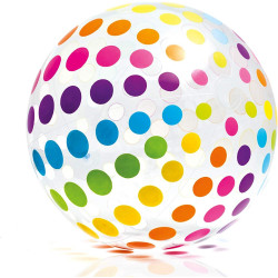 Intex Jumbo Inflatable Big Panel Colorful Giant Beach Ball Assorted design