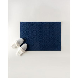 Madame Coco Rachel Foot Towel - Dark Blue - 50x70 Cm